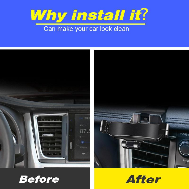 Hivotd Dashboard Car Phone Holder Sight Friendly Drive Mount Interior Decor Auto Parts Accessories For Toyota CROWN 2005-2018