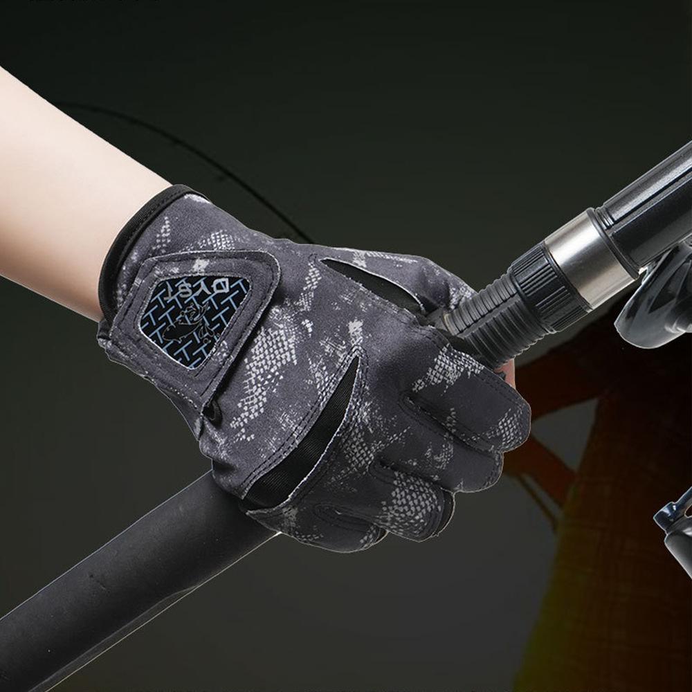 Fishing Gloves for Spring and Summer Men and Women Lascielli Thin Breathable Non Slip Outdoor Cycling Three Finger Fishing Gloves