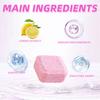 Yousheng 12Pcs Toilet Cleaning Effervescent Tablets Fast Acting Quick Dissolving Long-lasting Urine Stain Remover Toilet Tank Cleaning Tablets