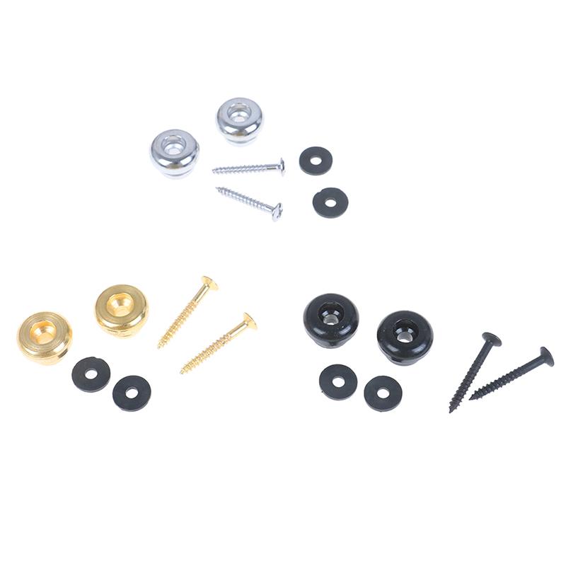 2 шт./пара замков для гитарного ремня, хромированная пряжка для ремня, аксессуары для гитары