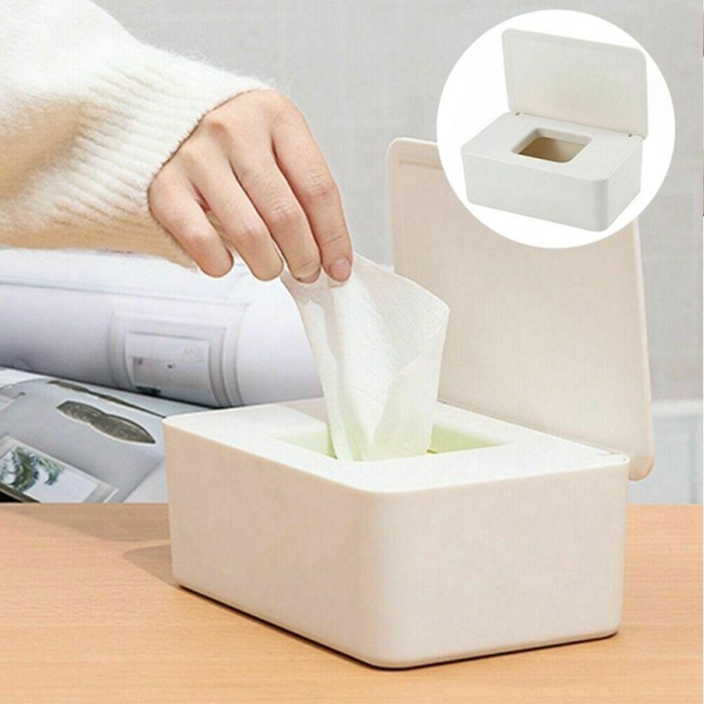 Dust-proof Holder Container Holder Accessories Home Tissue Wet Tissue Box Baby Wipes Paper Case