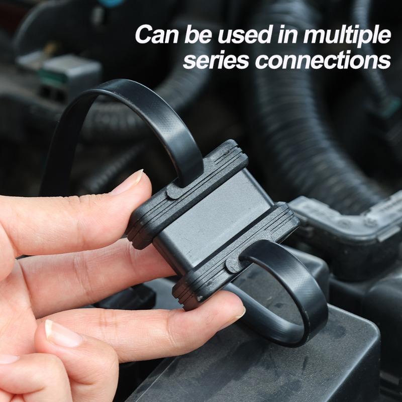 Удлинительный кабель для автомобильного сканера OBD2 26AWG OBD 8-жильный 16-контактный удлинительный плоский провод с разъемом «папа-мама», универсальный автомобильный удлинительный кабель OBD2