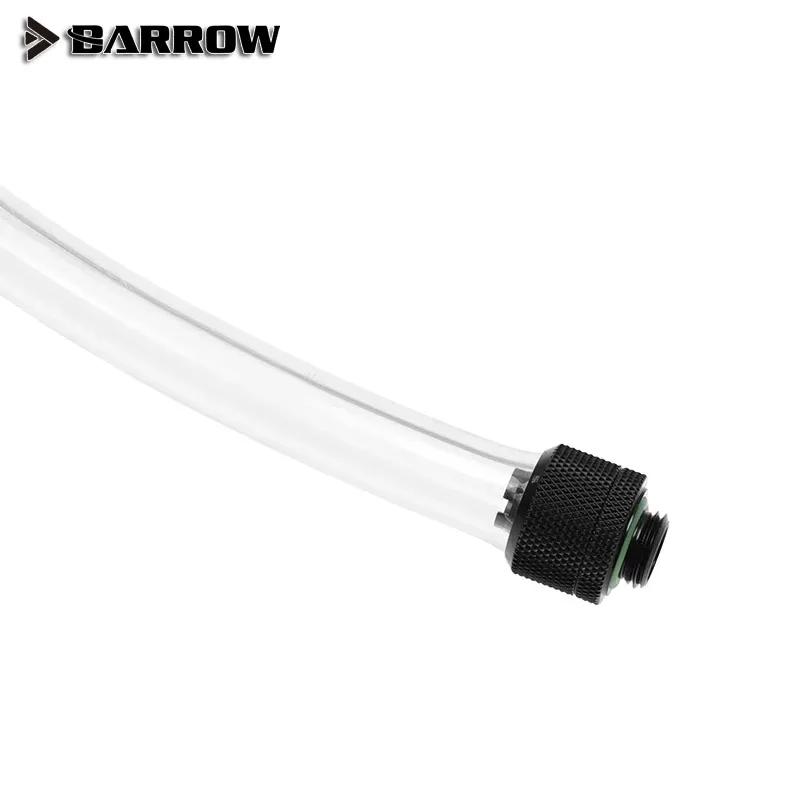 Комплект фитингов для мягких трубок Barrow 3/8'' Толщина 9.5*15.9мм/9.5*12.7мм Для системы водяного охлаждения ПК, Черный Серебристый Белый Золотой