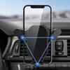 Car Hook Base Phone Holder Gravity Mobile Stand GPS Support for Car Air Vent