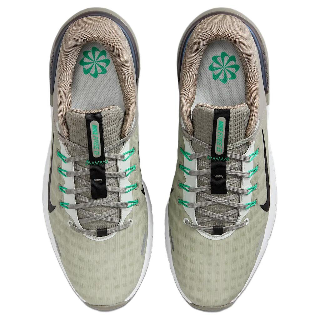Nike Free Golf Next Nature Wide Light Army Men Sneakers Green Light-Silver Black FQ7875-300