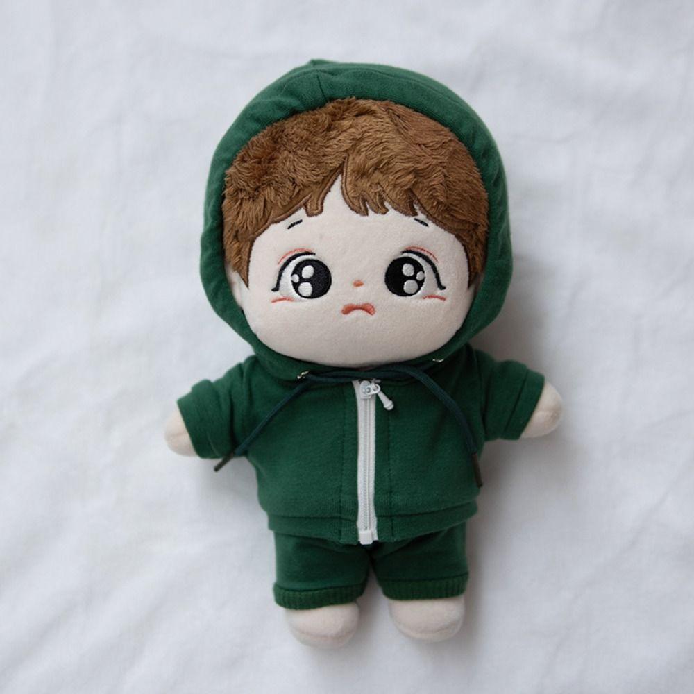 Cute Sweatshirt Outfits Kids Toys Dolls Tops for 10cm Cotton Dolls for 10cm Cotton Dolls