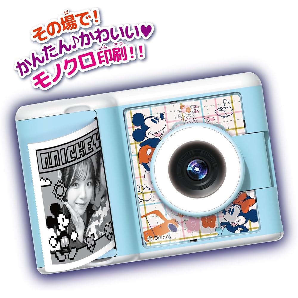 Фотоаппарат SEGA FAVE Print Camera с персонажами Disney и Pixar. Портативный фотопринтер.