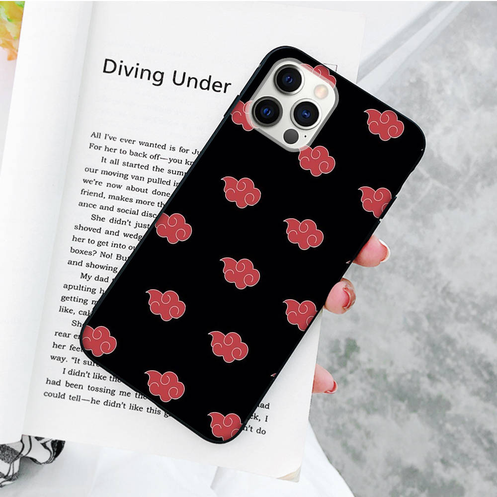 JW61Naruto аниме черный мягкий чехол для Samsung Note 20 Lite S24 Ultra S23 A03 A05 A06 A11 A71 A15 A16 A13 A24 A25 A33 A52 A53 A50 M55 M35 Plus