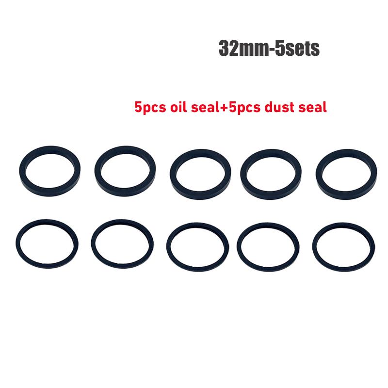 22mm-38mm Brake Caliper Piston Square Cut Seal & Dust Seal Kit For Motorcycle / Electric Vehicle Disc Brake Honda Yamaha Suzuki