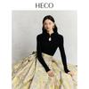 Heco Стиль Су Новый Китайский Ципао Воротник Вязаный Топ
