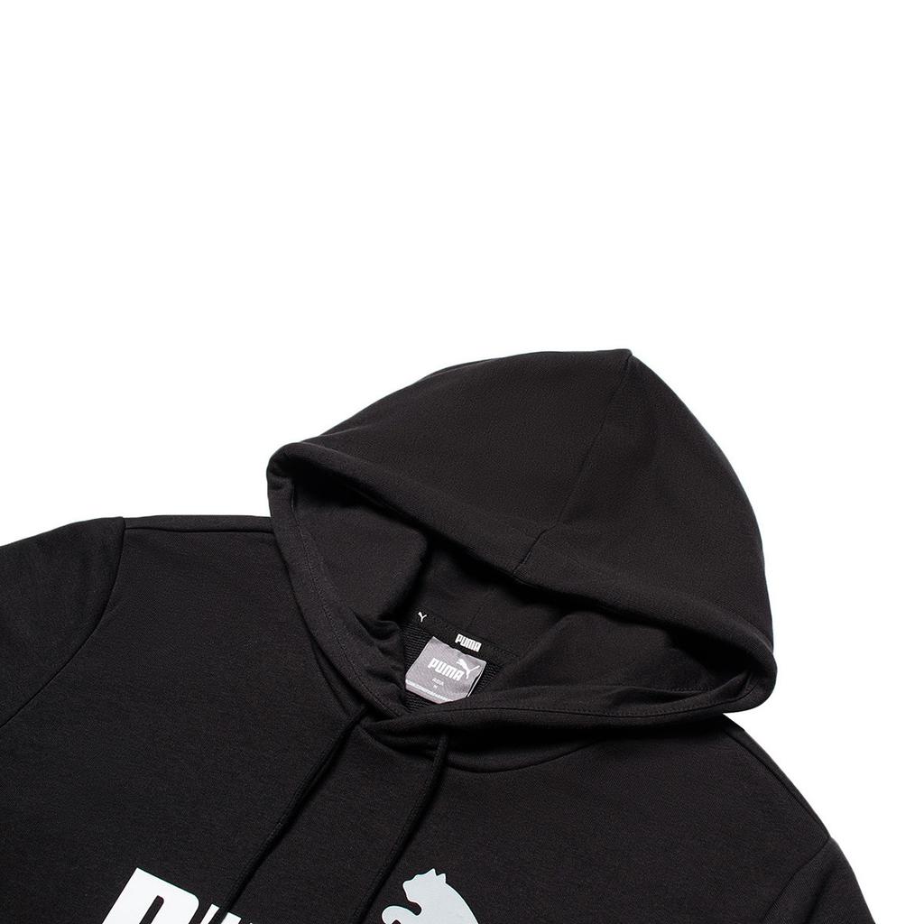 Puma Comfortable Soft Hooded Pullover Sweatshirt Unisex Sweatshirt Black 588691-61