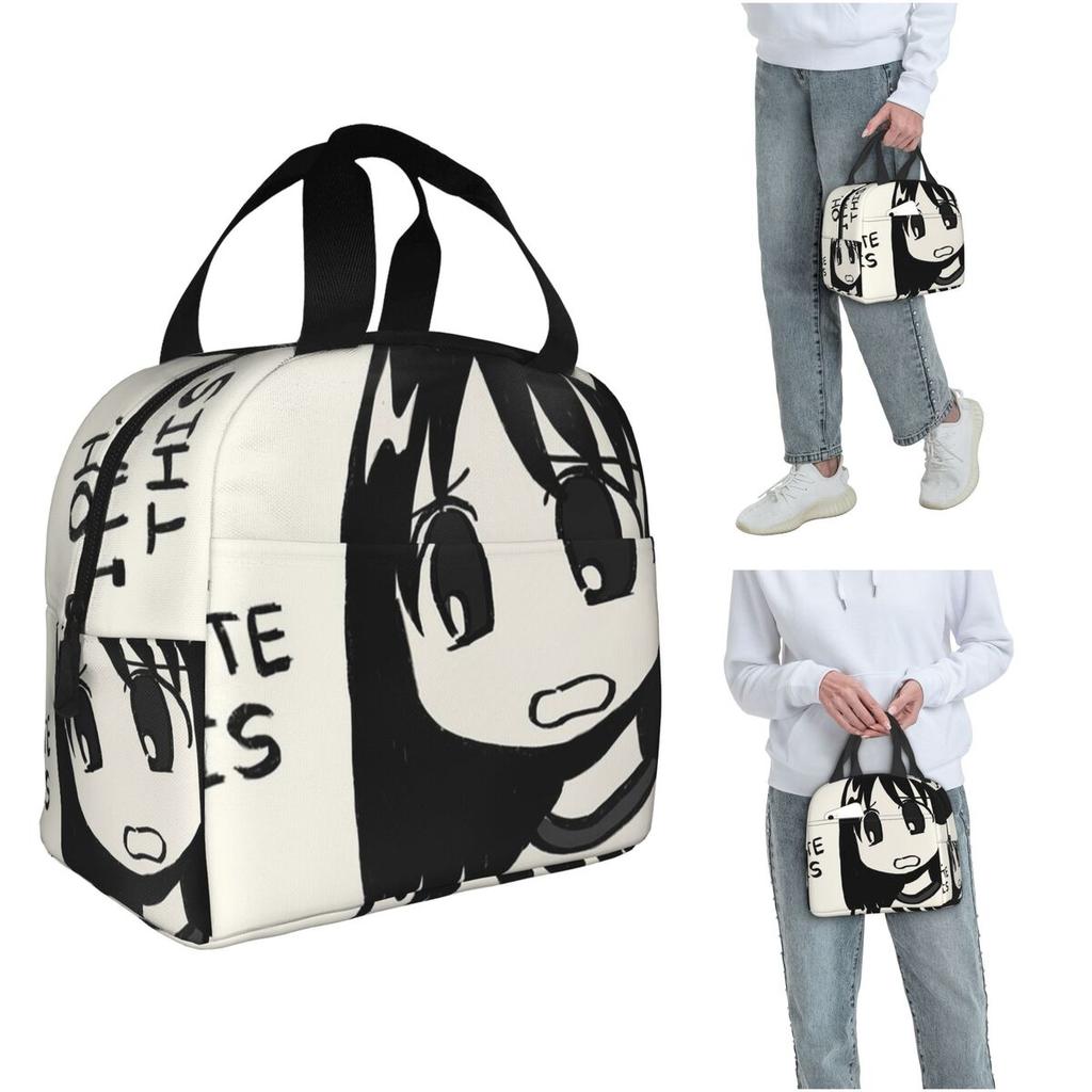Аниме Azumanga Daioh Осака Аюму Касуга Изолированная сумка-ланчбокс для женщин и детей Портативные контейнеры для еды Термосумка-ланчбокс Тоут