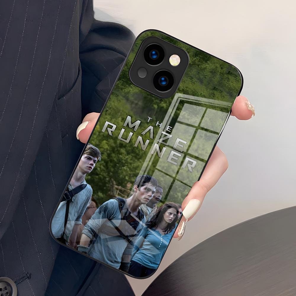 Чехол для телефона по фильму «Бегущий в лабиринте» для iPhone 17 Pro Max 15 Pro 16 14 Plus 12 13 Mini 11 Pro Ударопрочный стеклянный чехол