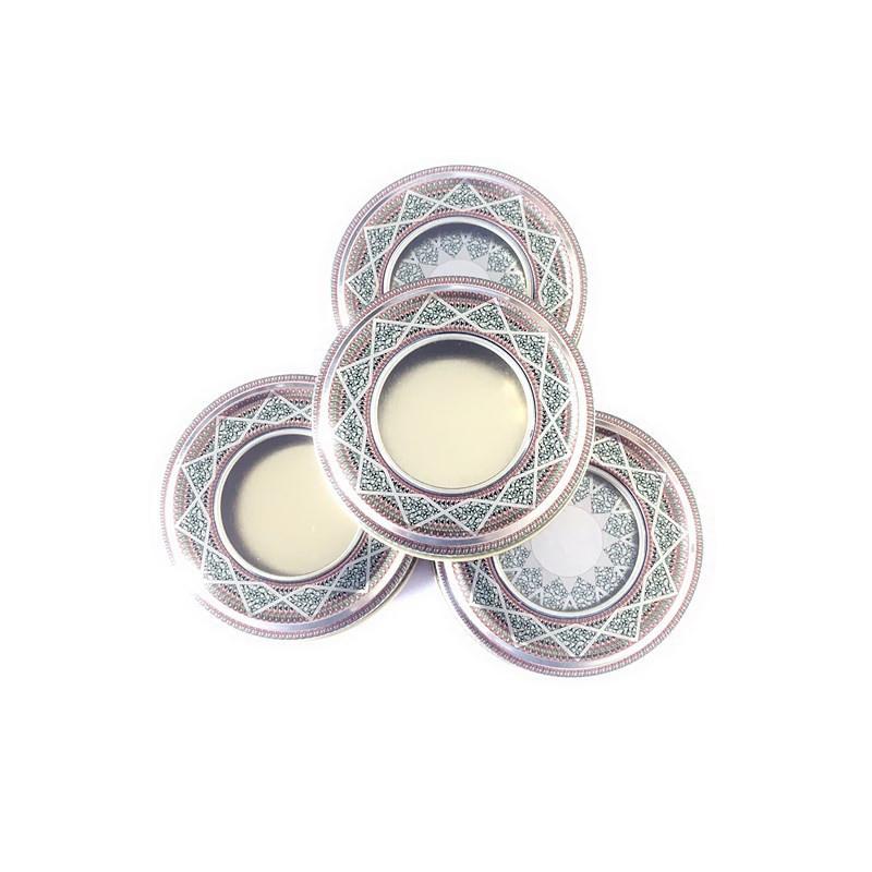 Жестяная коробка с шафраном для упаковки 1 г шафрана Жестяная коробка с окном из ПВХ