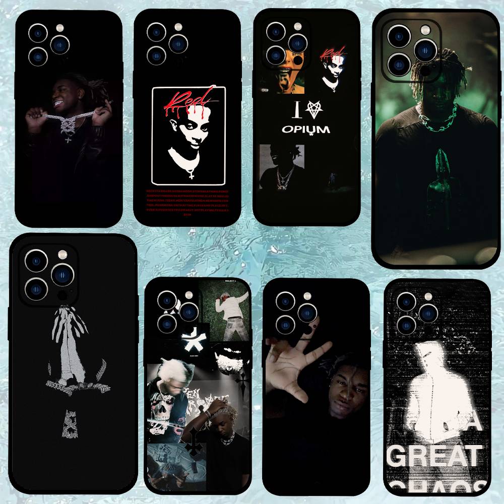 Чехол для телефона Ken Carson Lost Fil для iPhone 1716 15 14 13 Pro Max 11 12 Mini X Xs XR Черный силиконовый чехол
