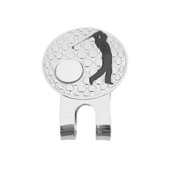 Зажим для шляпы для гольфа, магнитный держатель для мяча для гольфа, мужские и женские шляпы для гольфа, брюки, сумки, козырьки, ремни, металлический зажим, аксессуары для гольфа, подарок для энтузиастов