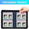 Папка для карт с защитными вкладышами для карт PSA, Папка на 4 кармана для slab-карт, Вмещает 40 slab-карт PSA, Прочное хранилище для коллекционных карт, спортивных карт и коллекционных предметов в защитных капсулах