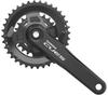 SHIMANO Передняя звездочка CUES без защиты цепи, шатун EFCU40102CX62 FC-U4010-2, длина/170 мм, 36/22T 9/10/11S