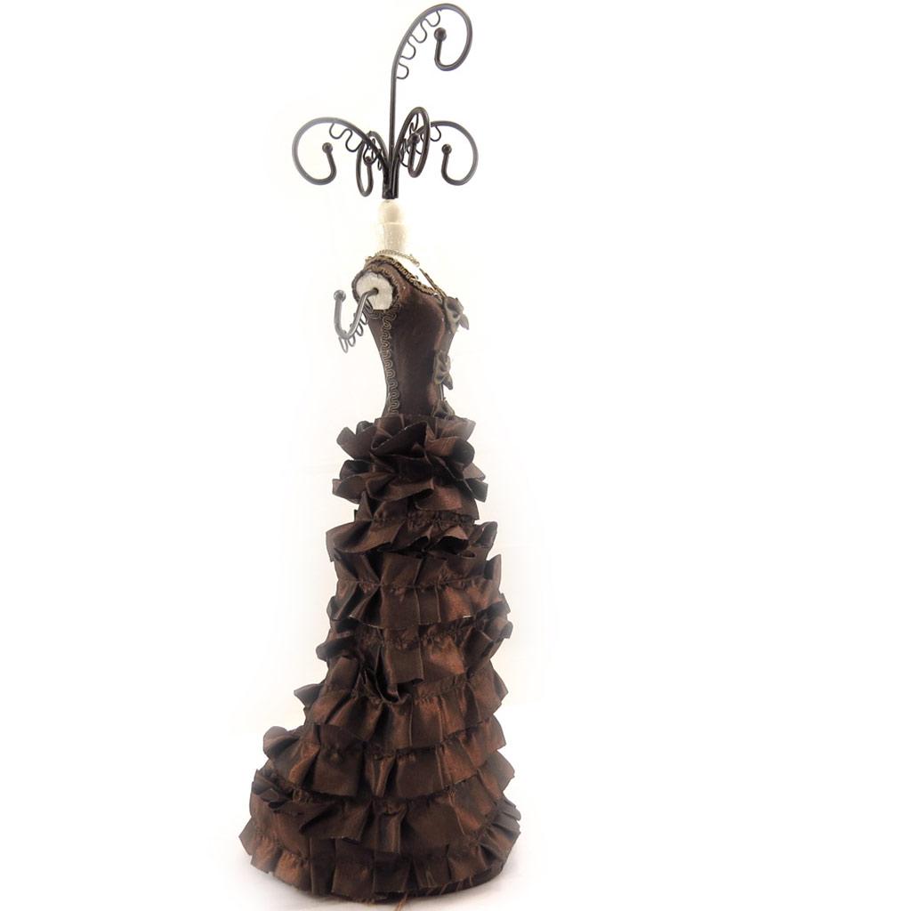 Les Trésors De Lily [K6874] - Коричневый держатель для ожерелья 'Scarlett'