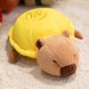 Creative Turtle Shaped Capybara Cartoon Detachable Plush Toy Pillow Gift For