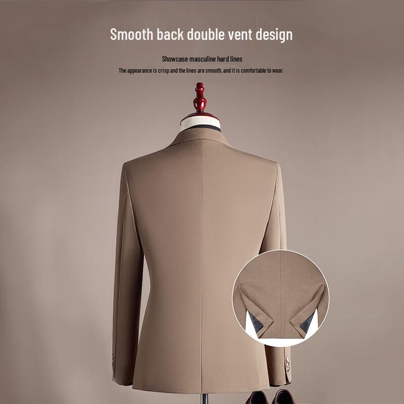 ROMON Мужской деловой повседневный костюм-двойка