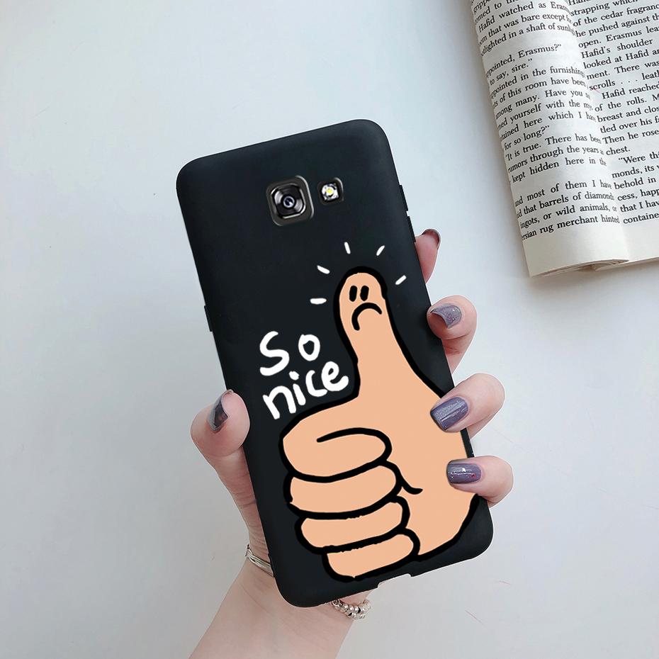 case For Samsung Galaxy A7 2017 Case Cute Painted silicon soft tpu phone back Cover Bumper For Samsung A7 2017 A720 A720f Cases