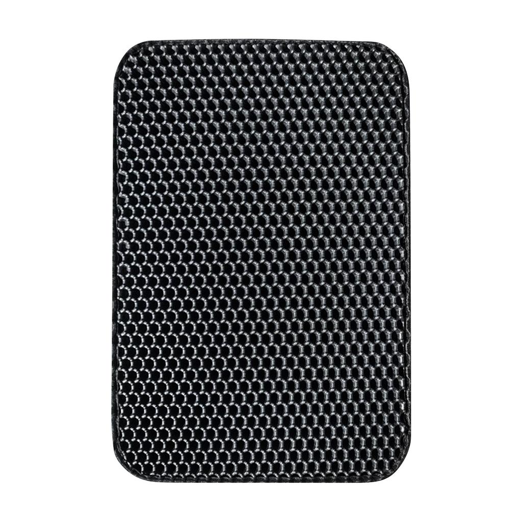 Коврик для кошачьего туалета, большой 11,81 x 11,81 дюйма, коврик для кошачьего туалета из ЭВА, двухслойный, с ячеистыми отверстиями, контроль разброса