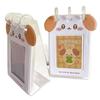 Vertical Display Stand Puppy Photo Storage Album Hollowout Mushroom Hole Photo Album 3inch Photos Card Collection Album Girls