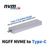 M.2 NVME To Type-C Adapter M2 PCIE SSD Adapter Card Portable Hard Drive Enclosure Plug & Play