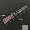 For Subaru STI 1pcs Hot sale aluminum Car Fender side logo Car door Emblem Rear emblem car window sticker styling Accessories