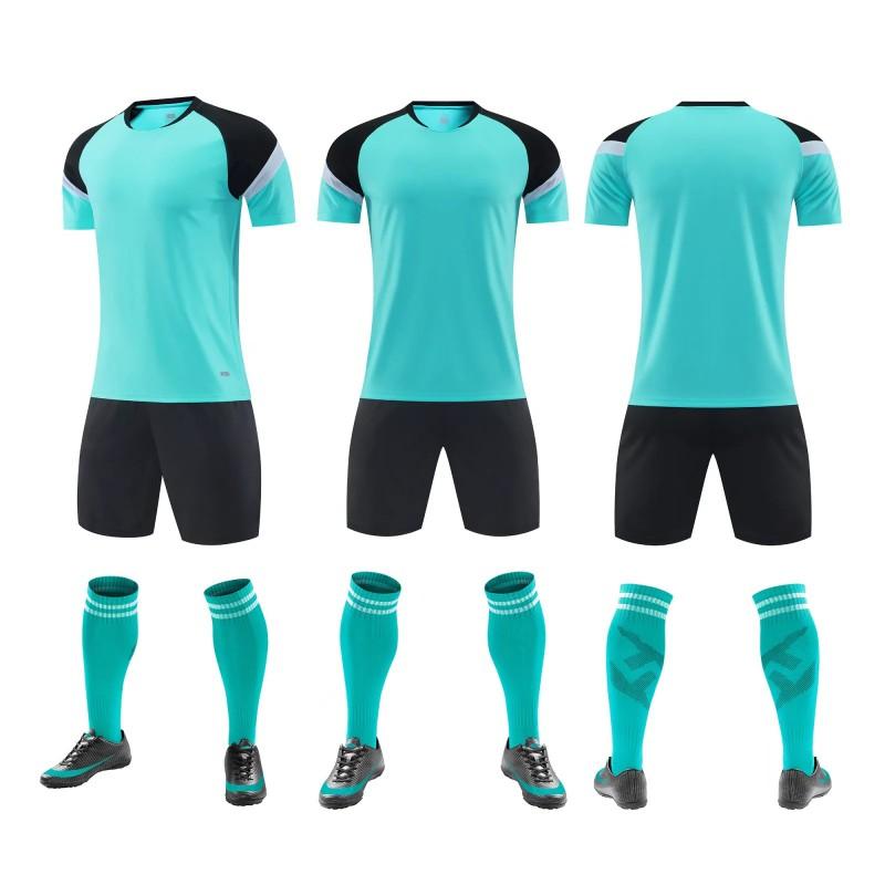 Kids Soccer Jerseys Team Training Uniforms Custom Name Number Sports Shirts Boys Girls