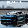1/32 Игрушечная машина Bugatti Divo Металлическая игрушка Сплав Автомобиль Литье под давлением и Игрушечные транспортные средства Модель автомобиля Миниатюрная модель Автомобильные игрушки для детей Рождественский подарок