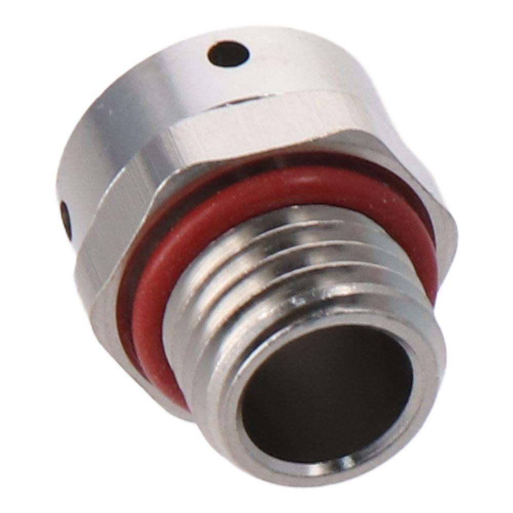 Серебристый вентиляционный клапан-заглушка, никелированный вентиляционный клапан, прочный клапан сброса давления, рабочий