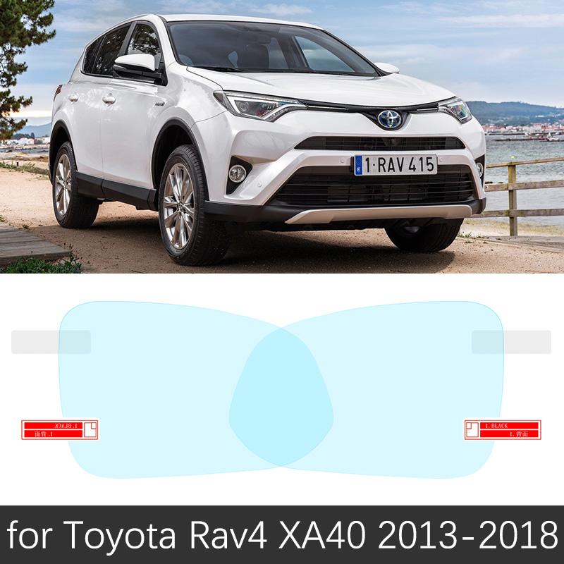 Full Cover Anti Fog Rainproof Film for Toyota Rav4 XA40 2013~2018 RAV 4 40 Car Rearview Mirror Protective Film Accessories