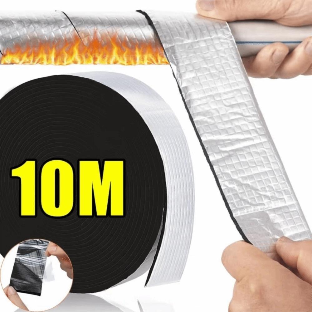 10M Outdoor Foam Waterproof Keep Warm Pipes Tape For Winter Freeze Protection