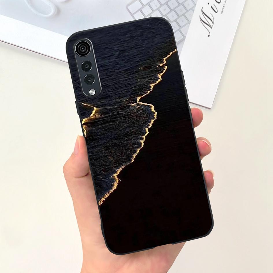 Для чехла LG Velvet Чехол для LG Velvet 5G LMG910EMW Ударопрочный Силиконовый Модный Расписной Мягкий Funda Для LGVelvet 5G UW LM-G900V Coque