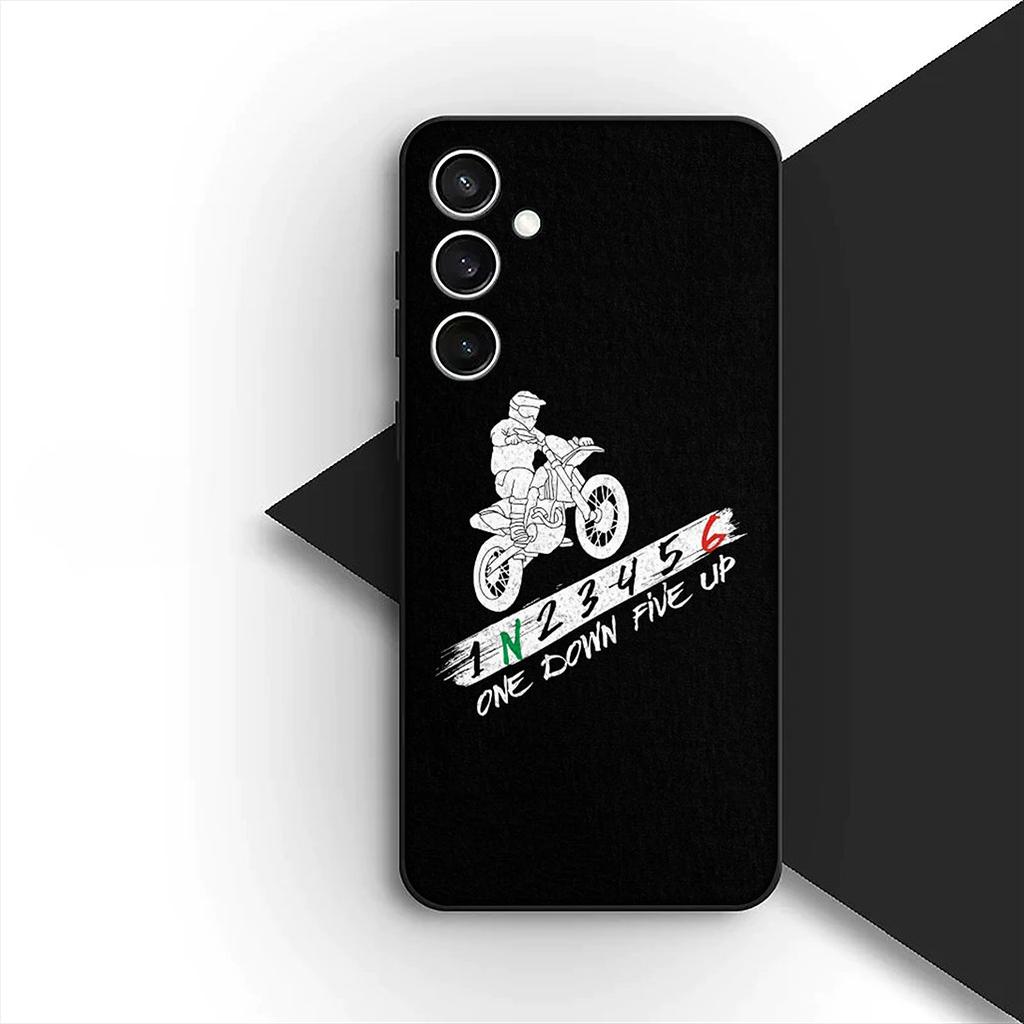 Cover for Samsung Galaxy S20 S22 S21 FE Ultra Plus A07 A17 A15 A16 A25 A57 A37 Phone Case Motor 1N23456 Motorcycle Motorbike