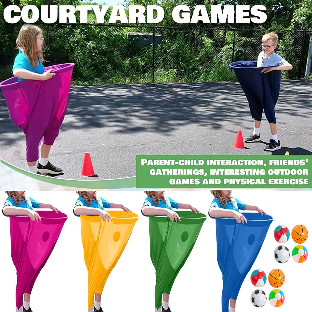 Игра во дворе «Бабушкины штаны», Наслаждайтесь супер-весельем - Эта причудливая и популярная игра для вечеринок может принести смех и жизненную силу в любой двор или на любое развлечение!