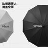 Straight Rod 12K Windproof Skeleton Straight Rod Umbrella High Density Bumping Cloth Simple Plain Color