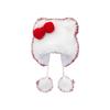 Hello Kitty Thickened Warm Lace-Up Lei Feng Hat Sweet Cute Hat Bow Plush Ear Protector Baotou Hat Female