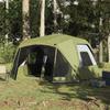VidaXL Family Tent 10 Person, Shade Tent with Carry Bag, Portable Awning with Sidewalls for 94290