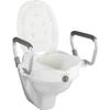 Rehausseur WC - Secura - 10 Cm - Poignées D'appui - Plastique - Universel