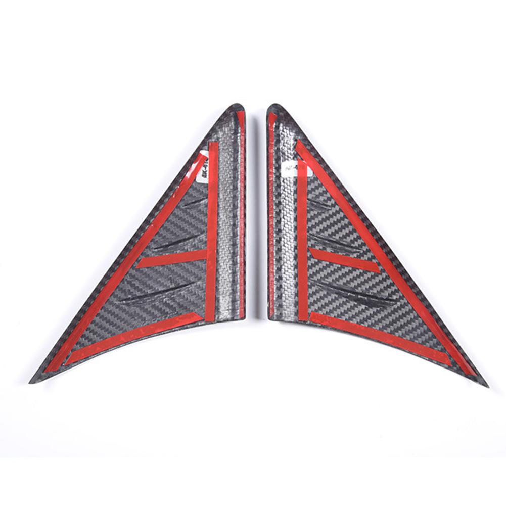 Стильный реальный карбоновый чехол для зеркала заднего вида Apillar Triangle для Supra 1922, легкая установка, улучшенный внешний вид