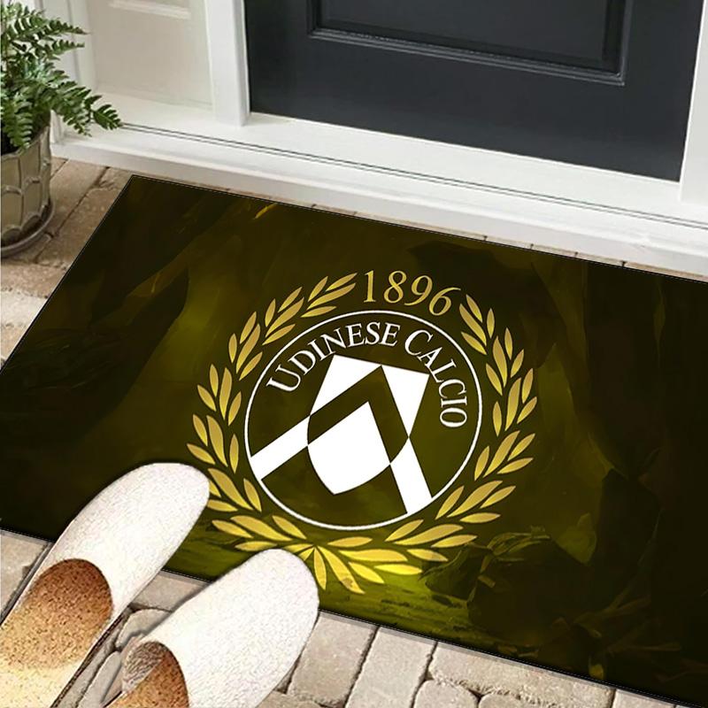 1PC rug Udinese-Calcio Crest Design Carpet, Chair Rug,Area Rug for Office Bedroom living rooms bedroom, Doormat decor Christmas fan gifts