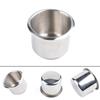 1PCS Stainless Steel Recessed Cup Drink Holder For Marine Boat Camper Truck