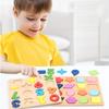 Educational Wooden Toys 3D Wooden Puzzles for Children Game Durable Material To Saturate Creativity and Imagination