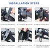 Motorcycle Helmet Lock, Aluminum Alloy Anti Theft Helmet Security Locks, Universal Tamper-Proof Helmet Locks For Motorbike Scooter Bike, Motorcycle