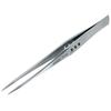 Precision Tweezers Thick-Plate Straight Long PP-104 (0.5 Mm Tip / 150 Mm Length / 2.5 Mm Plate)