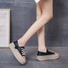 New Hot-selling Autumn Popular Color Fashion Trend Women's Shoes Muffin Sole Rubber Casual Single Shoes White Shoes