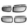 Car Front Grille Racing GrillFor BMW 3 Series E90 E91 323I 328I 335I 330I 325I 2005-2008 Single Gloss Black Grille